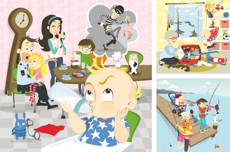 Ravensburger puzzle Superbráška 3×49 dílků