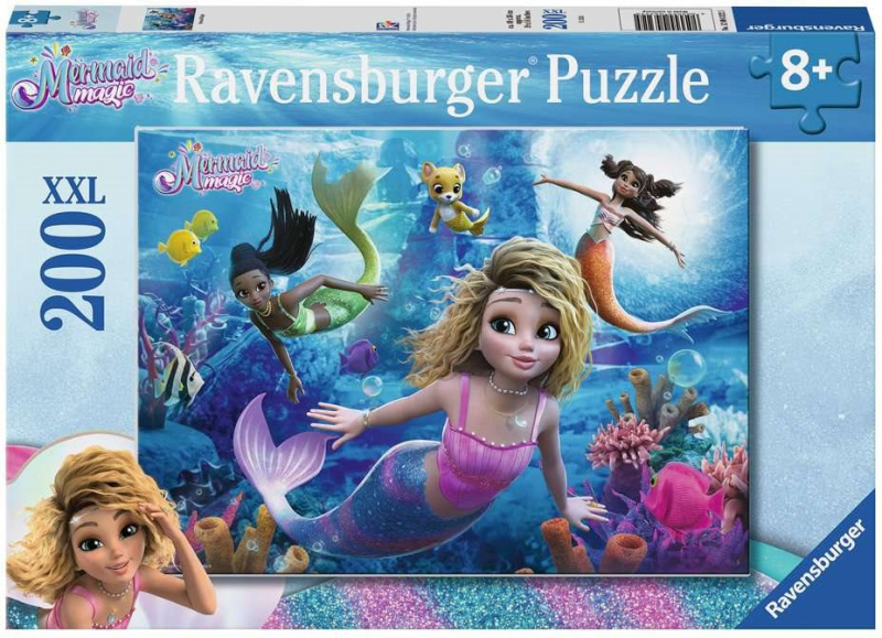 Ravensburger Puzzle Mermaid magic XXL 200 dílků