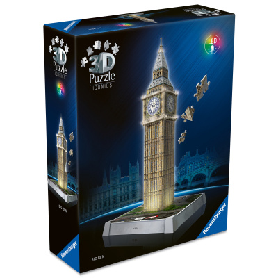 Ravensburger Iconics: Big Ben (Noční edice)