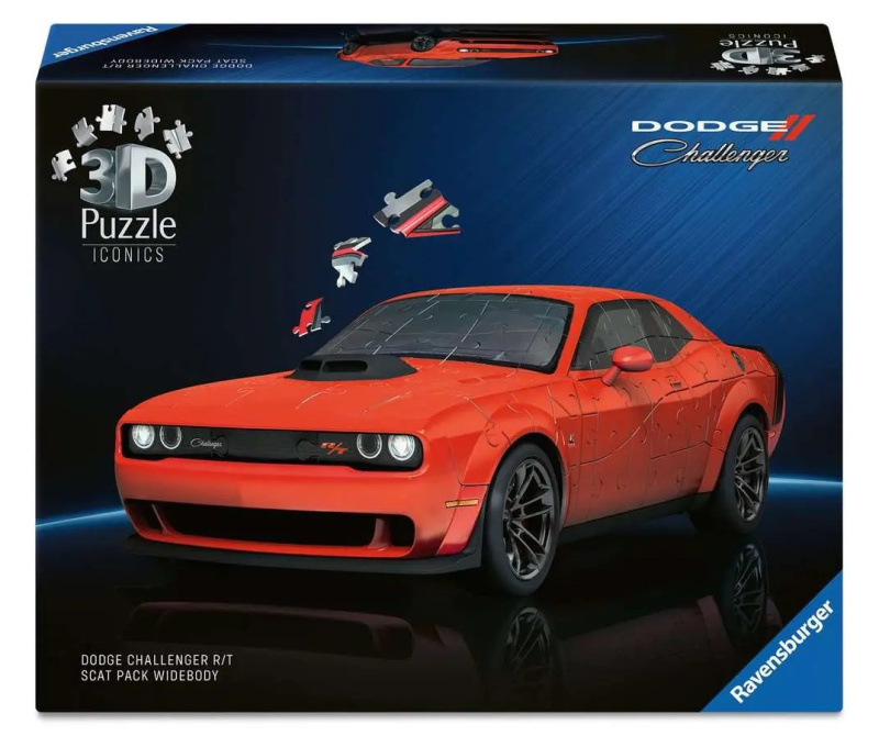Ravensburger Iconics: Dodge Challenger RT Scat Pack Widebody