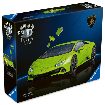 Ravensburger Iconics: Lamborghini Huracán Evo zelené