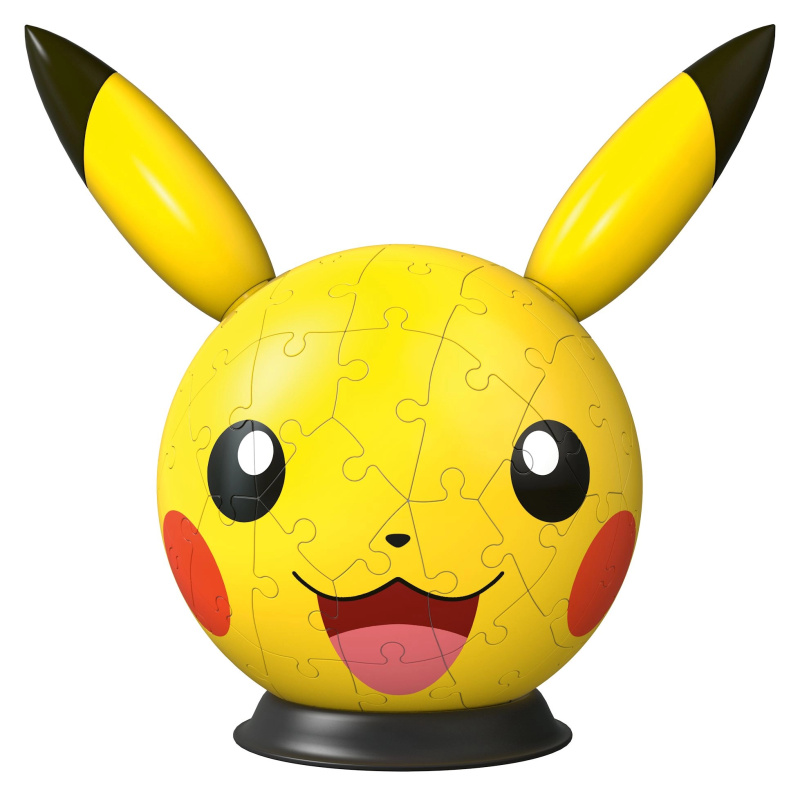Ravensburger Pokémon 3D puzzle Pikachu – koule s ušima