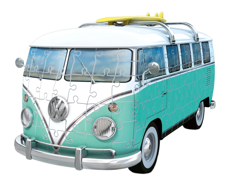 Puzzle 3D Iconics: Volkswagen T1 Chrome