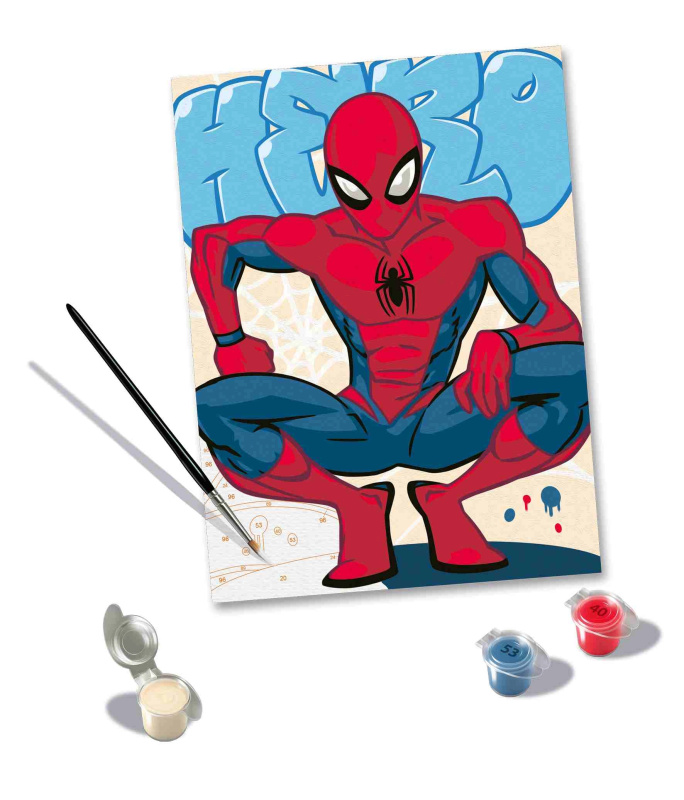 CreArt Spider-man malování podle čísel