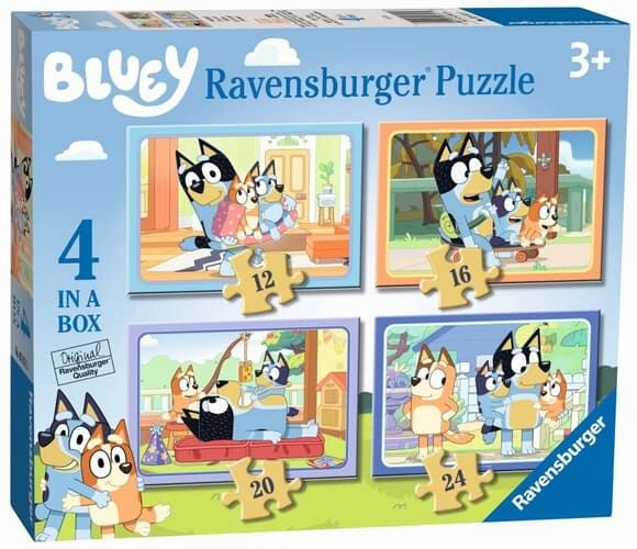 Ravensburger Bluey 4v1 Puzzle
