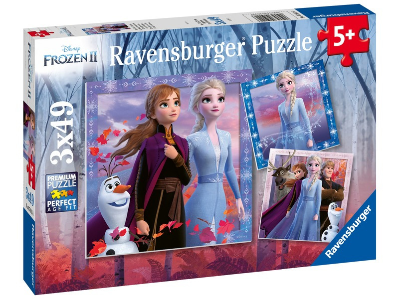 Disney Ledové království 2 3x49 dílků