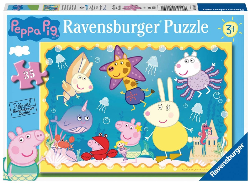 RAVENSBURGER Prasátko Peppa 35 dílků