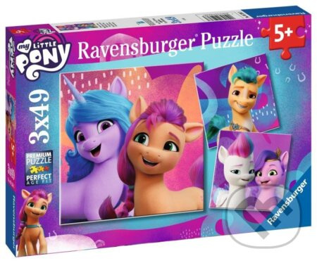My Little Pony 3x49 - puzzle z kategorie 15 - 60 dílků
