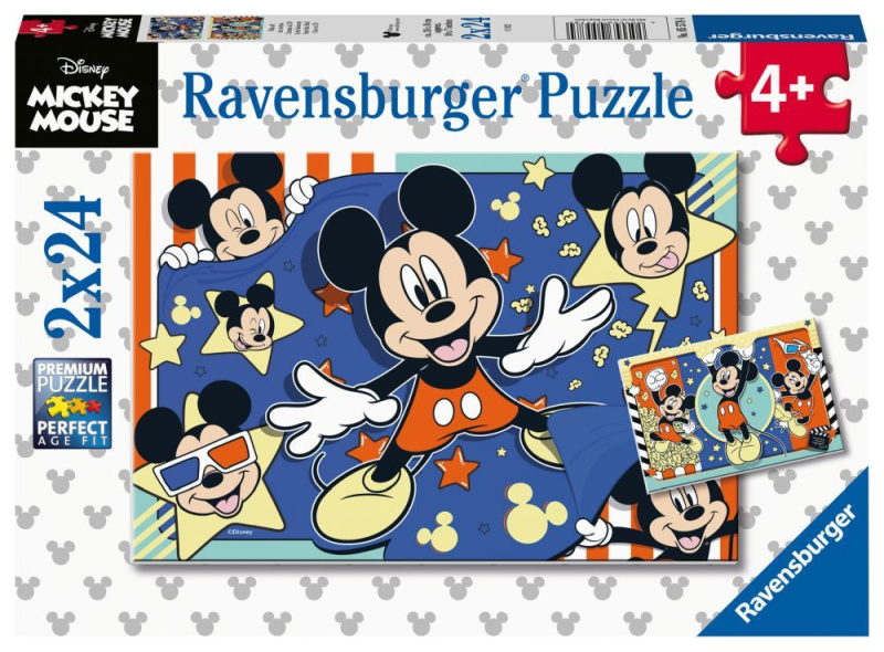 Ravensburger Disney Mickey Mouse 2 x 24 dílků
