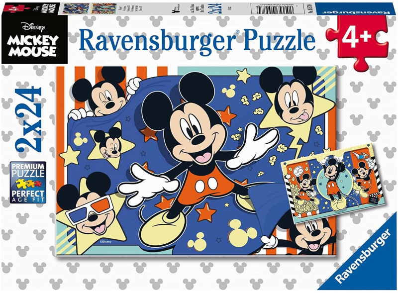 Ravensburger Disney Mickey Mouse 2 x 24 dílků