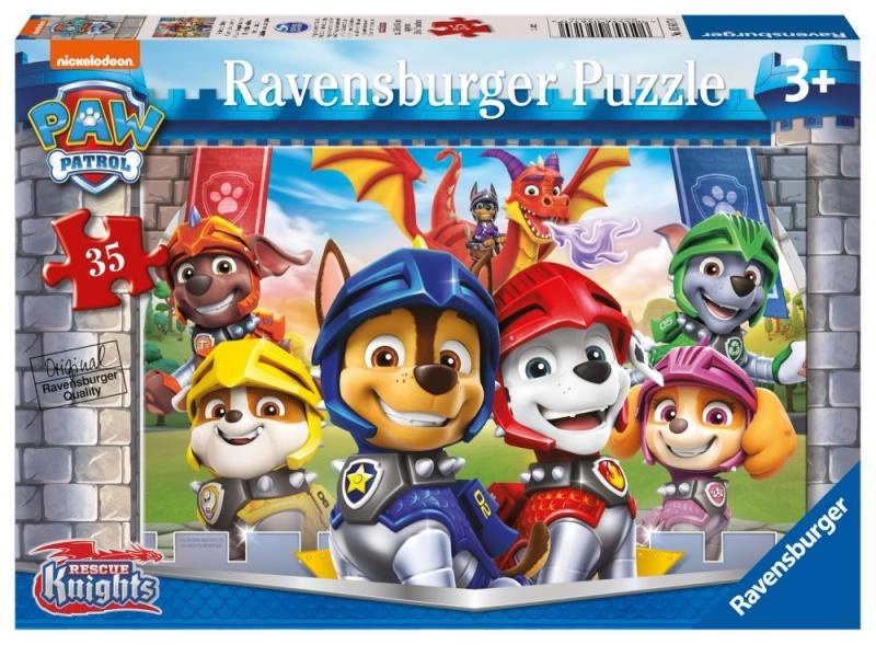 Ravensburger 056170 Tlapková patrola Hrdinští psi 35 dílků