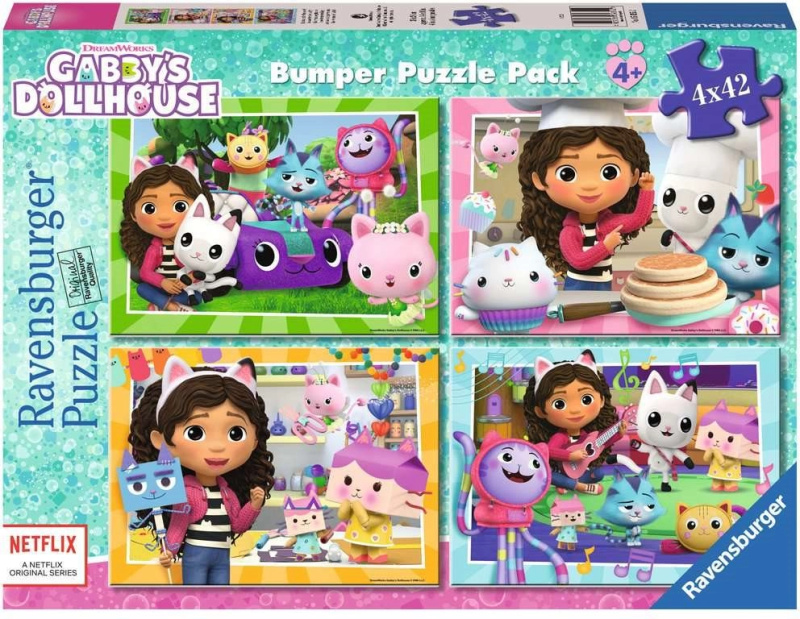 Puzzle Gabby´s Dollhouse - puzzle z kategorie 15 - 60 dílků