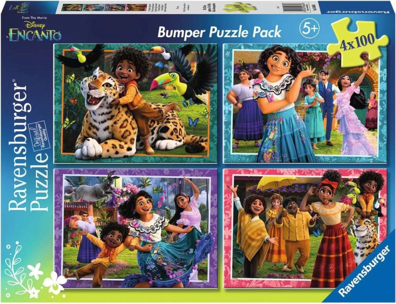 RAVENSBURGER Disney: Encanto 4x100 dílků
