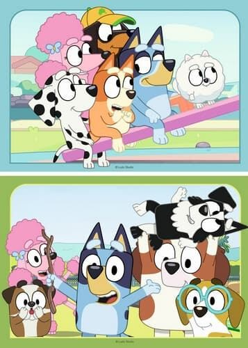 Ravensburger Bluey na hřišti 2x12 dílků