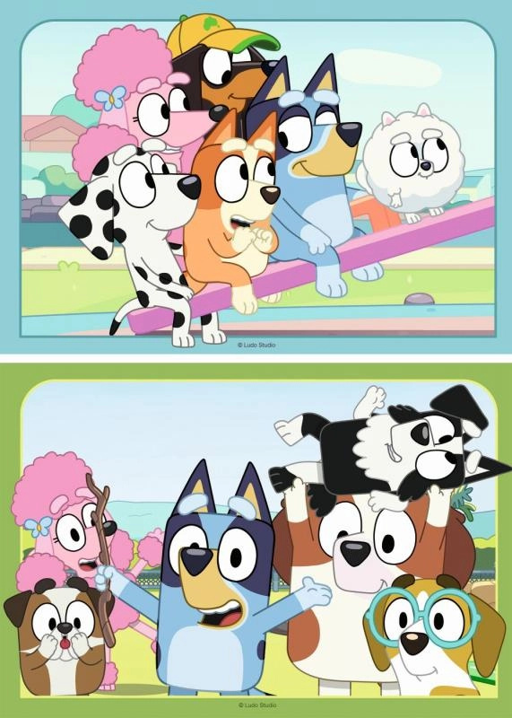 Ravensburger Bluey na hřišti 2x12 dílků