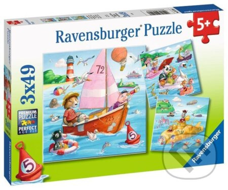 Ravensburger puzzle Disney Přání 3 x 49 dílků