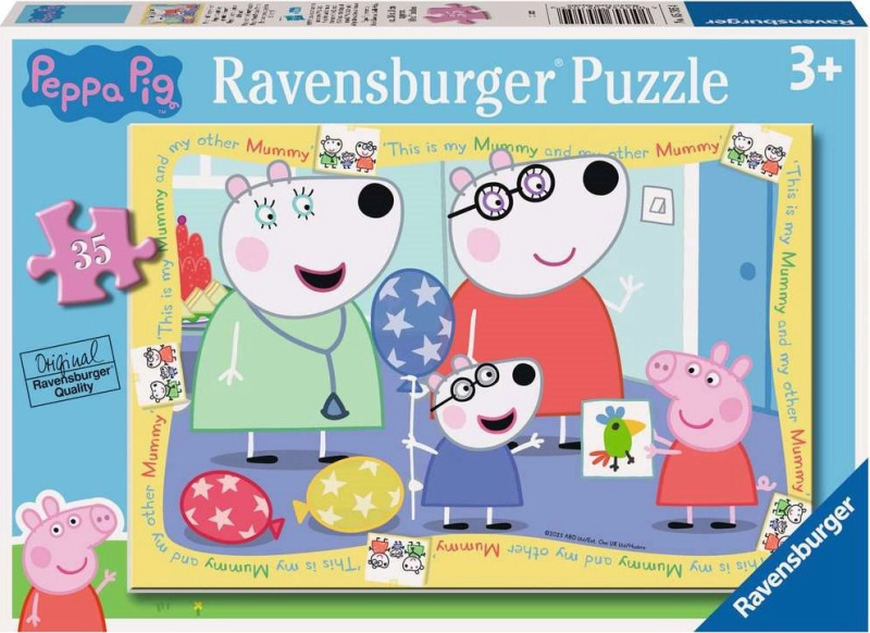 RAVENSBURGER Prasátko Peppa 35 dílků