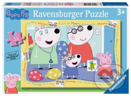 RAVENSBURGER Prasátko Peppa 35 dílků