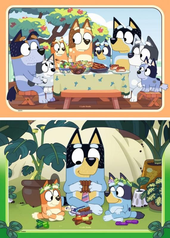 Ravensburger Bluey 2x24 dílků