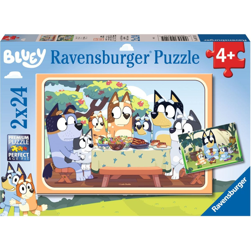 Ravensburger Bluey 2x24 dílků