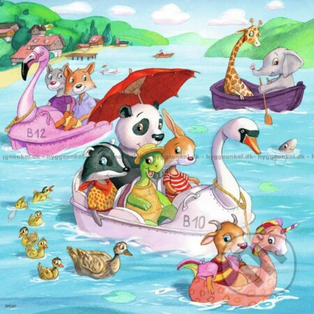 Puzzle Zvířátka a vodní plavidla od Ravensburger