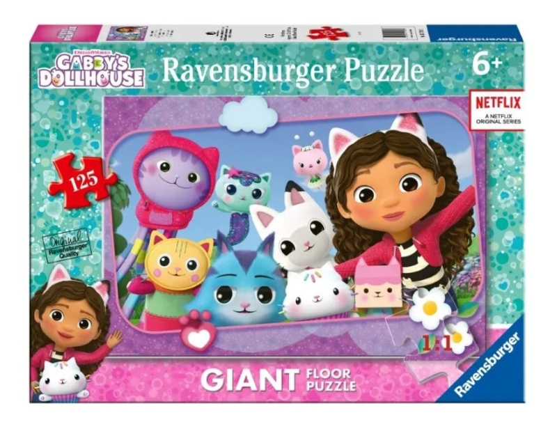 Ravensburger Gigantův domeček pro panenky Gabby 120 dílků