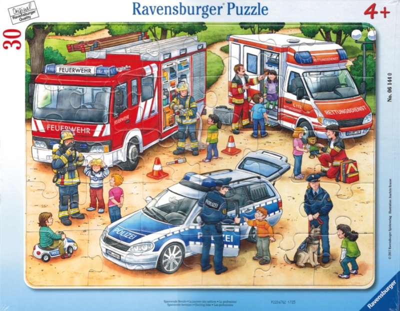 RAVENSBURGER Puzzle Zajímavá zaměstnání 30 dílků