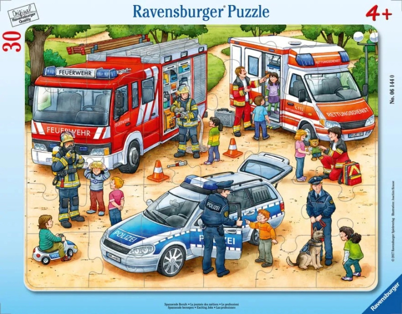 RAVENSBURGER Puzzle Zajímavá zaměstnání 30 dílků