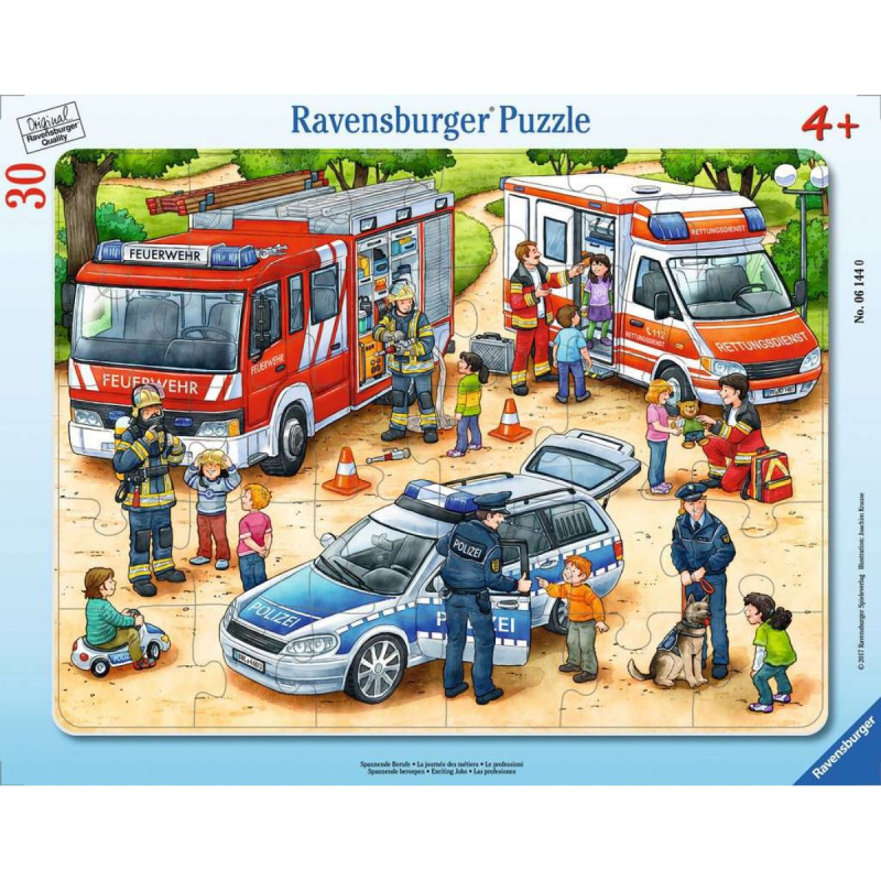 RAVENSBURGER Puzzle Zajímavá zaměstnání 30 dílků