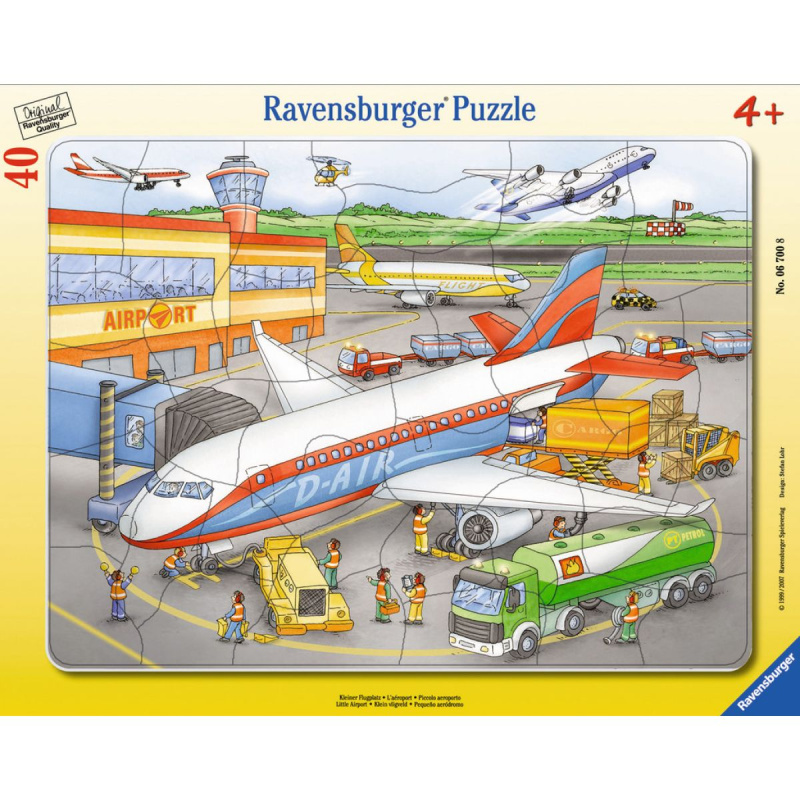 RAVENSBURGER Puzzle Letiště 40 dílků