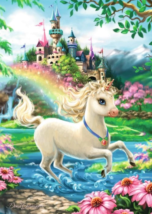 Ravensburger Zámek Jednorožce 35 dílků