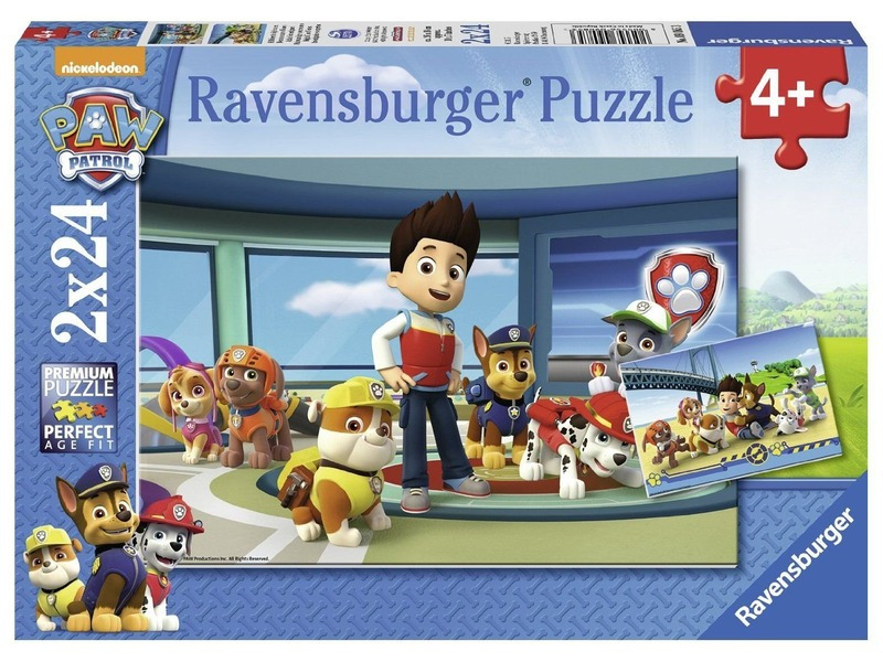 Ravensburger 090853 Paw Patrola Psí patrola 2 x 24 dílků