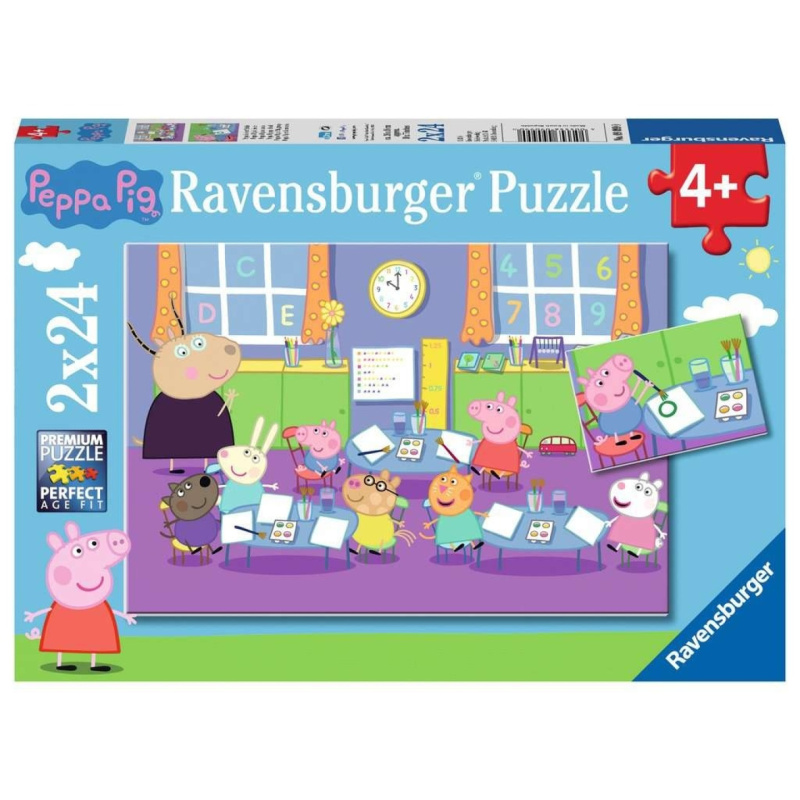 Ravensburger Prasátko Peppa 2 x 24 dílků