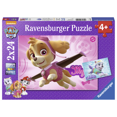 Ravensburger Tlapková Patrola 2 x 24 dílků