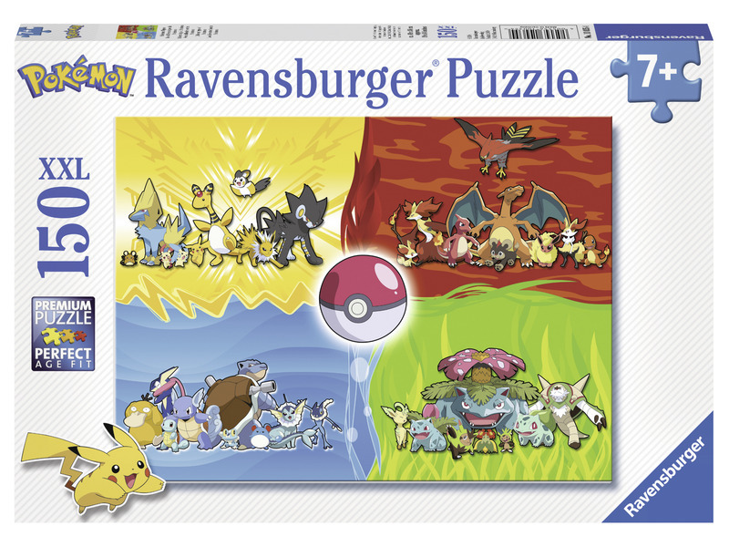 Ravensburger 100354 Druhy Pokémonů 150 dílků