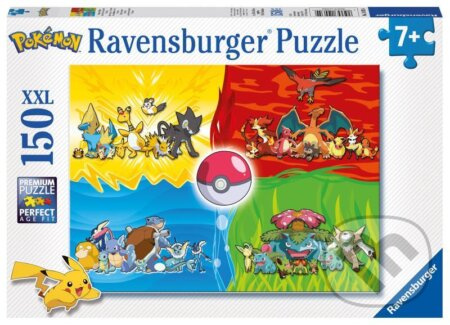 Ravensburger 100354 Druhy Pokémonů 150 dílků