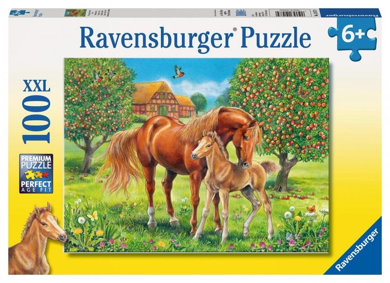 Ravensburger Koně na pastvině 100 dílků