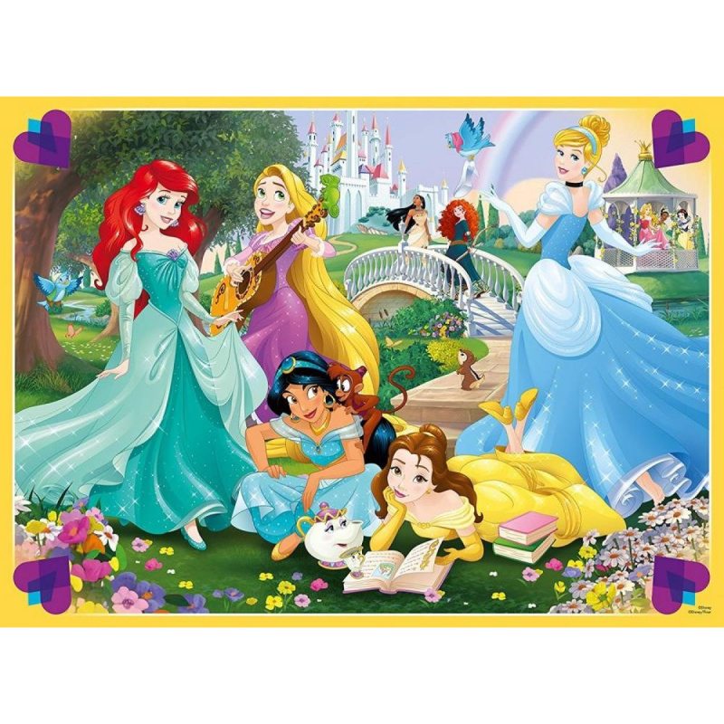 RAVENSBURGER Puzzle Disney princezny: Odvážný sen XXL 100 dílků