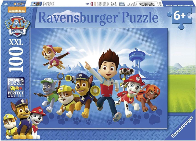Ravensburger 108992 Paw Patrola Psí tlapková patrola 100 dílků
