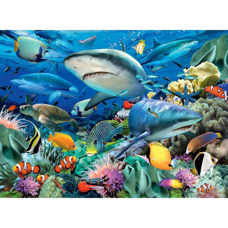 Ravensburger Žraločí útes 100 dílků