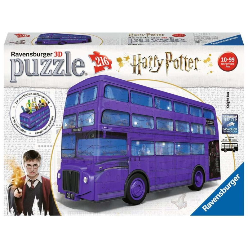 Ravensburger 3D puzzle Harry Potter Rytířský autobus 216 ks