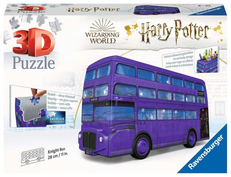 Ravensburger 3D puzzle Harry Potter Rytířský autobus 216 ks