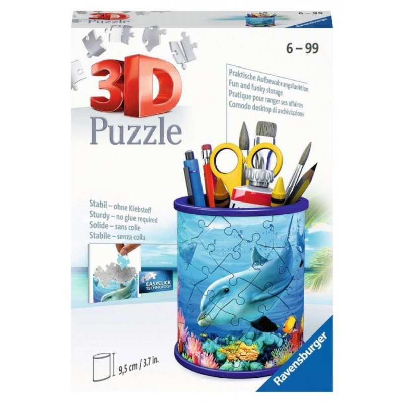 RAVENSBURGER 3D puzzle stojan: Podmořský svět 54 dílků