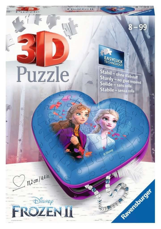 Srdce Disney Ledové království 2 54 dílků
