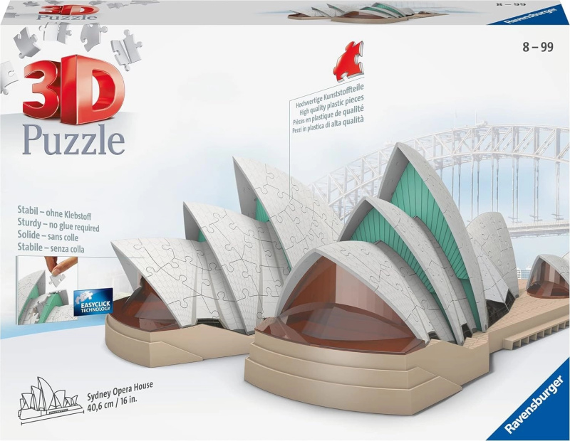 Ravensburger 3D puzzle Budova Opery v Sydney 216 ks