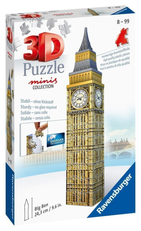 Ravensburger 3D puzzle Mini budova Big Ben 54 ks