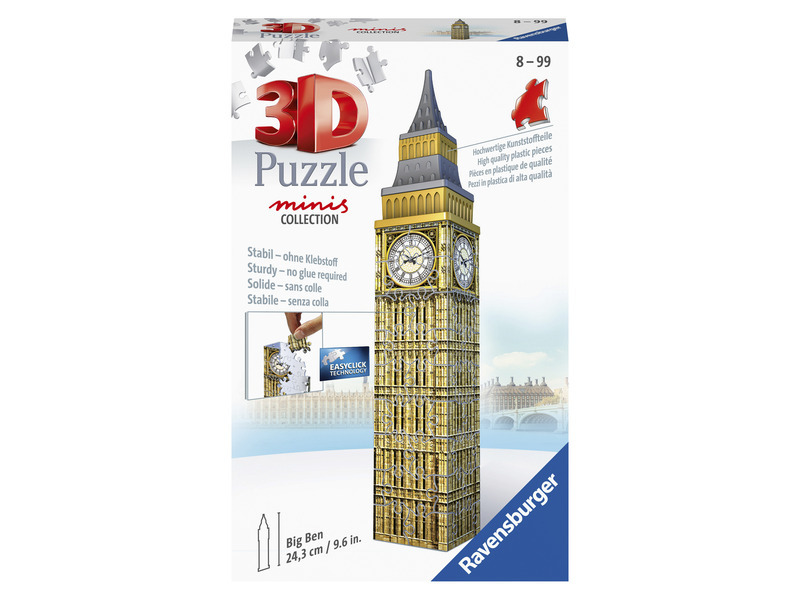 Ravensburger 3D puzzle Mini budova Big Ben 54 ks