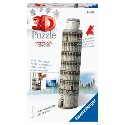 Ravensburger 3D puzzle Mini Šikmá věž, Pisa 54 ks