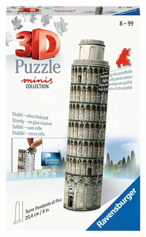 Ravensburger 3D puzzle Mini Šikmá věž, Pisa 54 ks