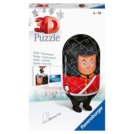 Ravensburger Postavička Britská královská stráž Puzzle 54 dílků